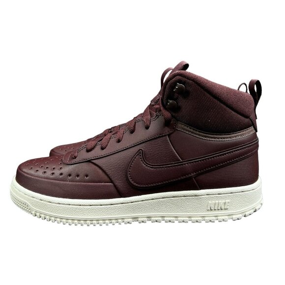 Nike Court Vision Mid Winter Burgundy Crush Shoes DR7882-600 Men's Sizes 9 - 13 - Picture 3 of 9